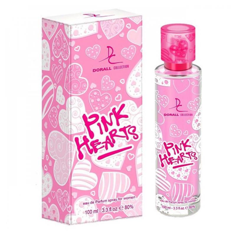 Dorall Collection Pink Hearts - 100 ML - Madina Gift