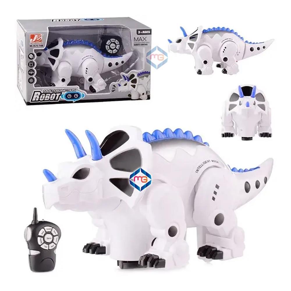 Remote Control Multifunctional Robot Dinosaur - 2629-T18B - Madina Gift