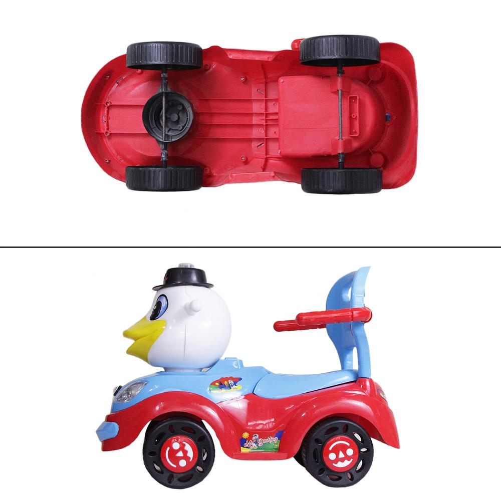 Little Star Mr. Duckling 4 Wheel Push Car - Madina Gift