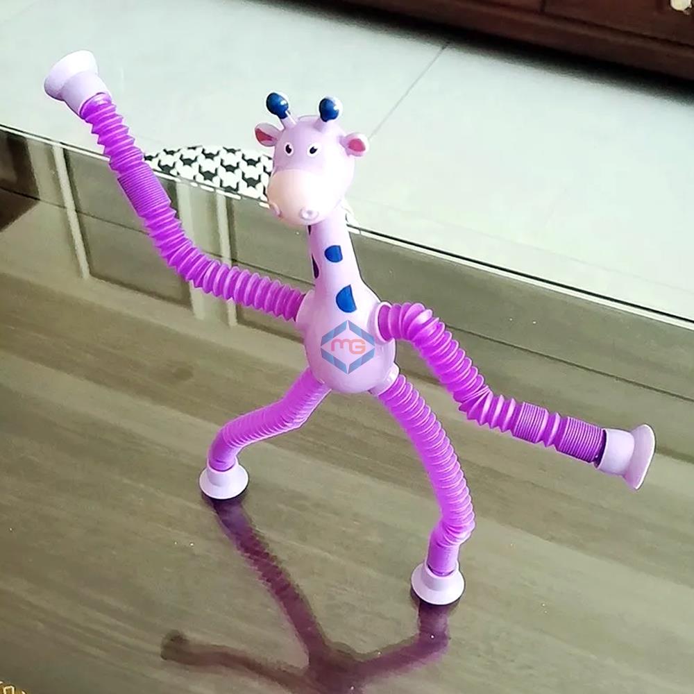 Telescopic Suction Cup Giraffe Fidget Toy - Madina Gift