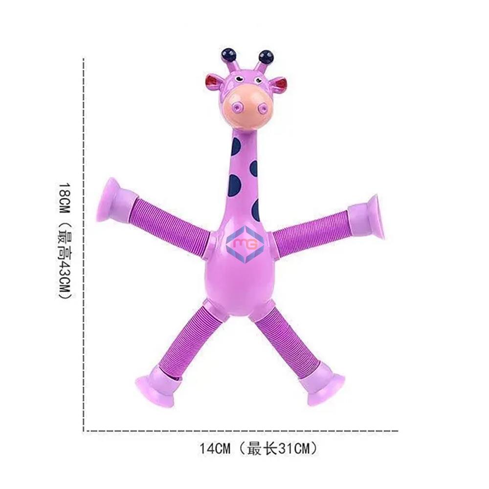 Telescopic Suction Cup Giraffe Fidget Toy - Madina Gift