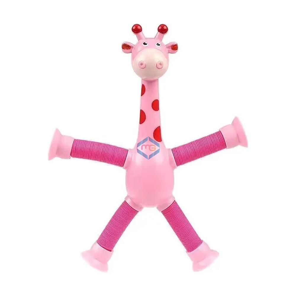 Telescopic Suction Cup Giraffe Fidget Toy - Madina Gift