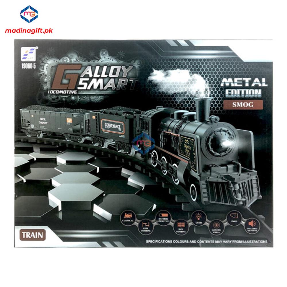 Metal Alloy Steam Train Set - 19060-5 - Madina Gift