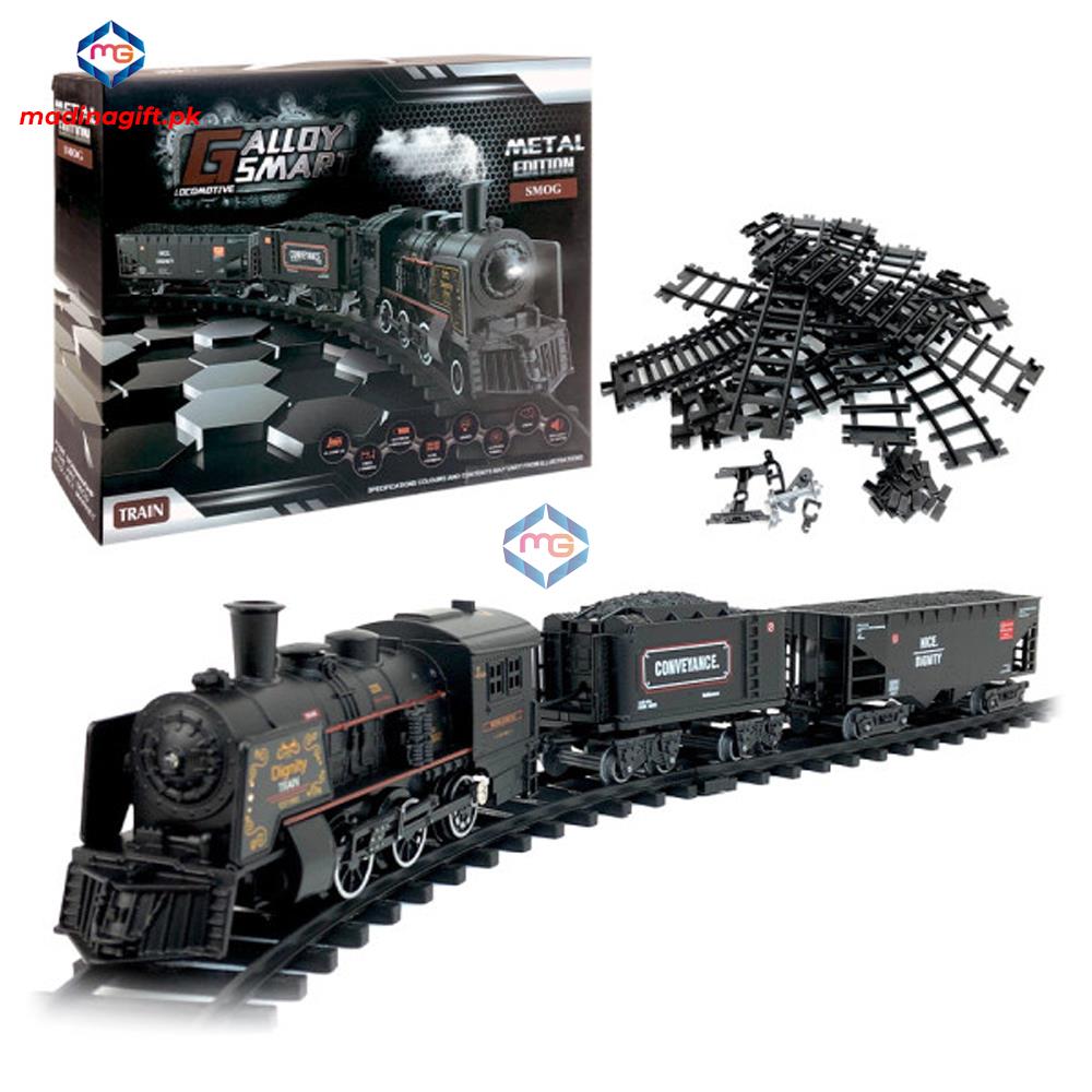 Metal Alloy Steam Train Set - 19060-5 - Madina Gift