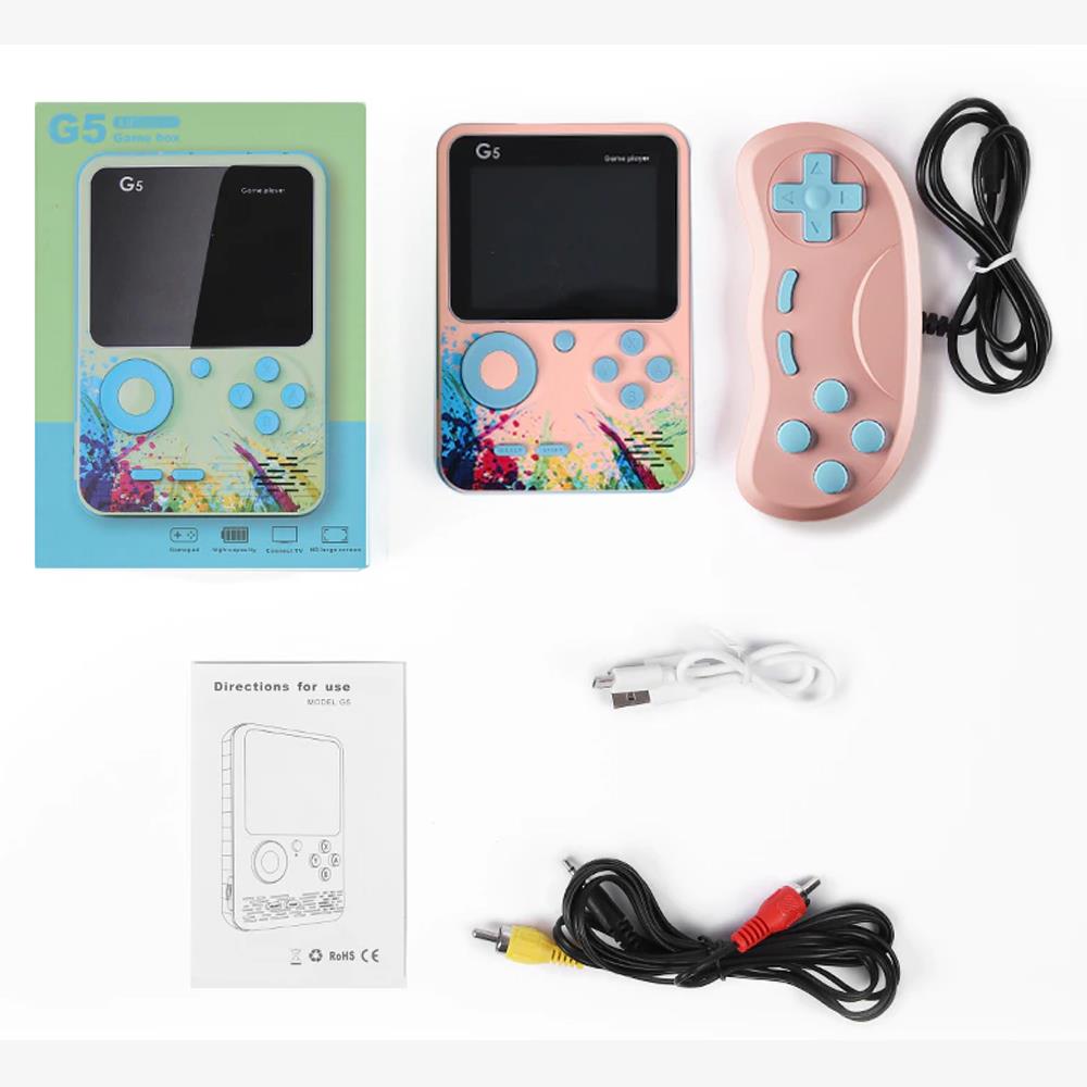 Retro G5 Mini TV Portable Classic Handheld Video Game Console - Madina Gift