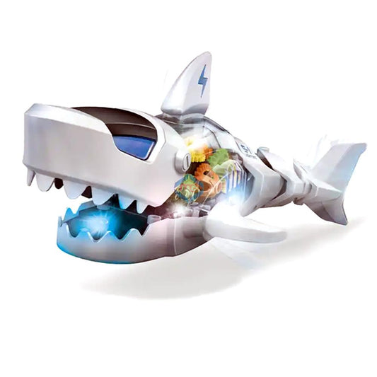 Transparent Gear Robot Shark Toy - S1 - Madina Gift