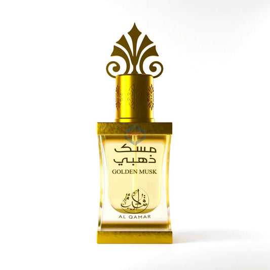 Al Qamar Golden Musk Attar - 12 ML - Madina Gift