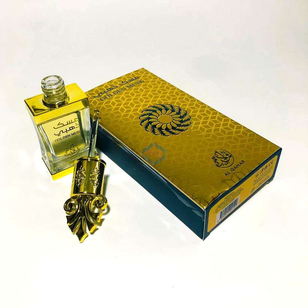 Al Qamar Golden Musk Attar - 12 ML - Madina Gift