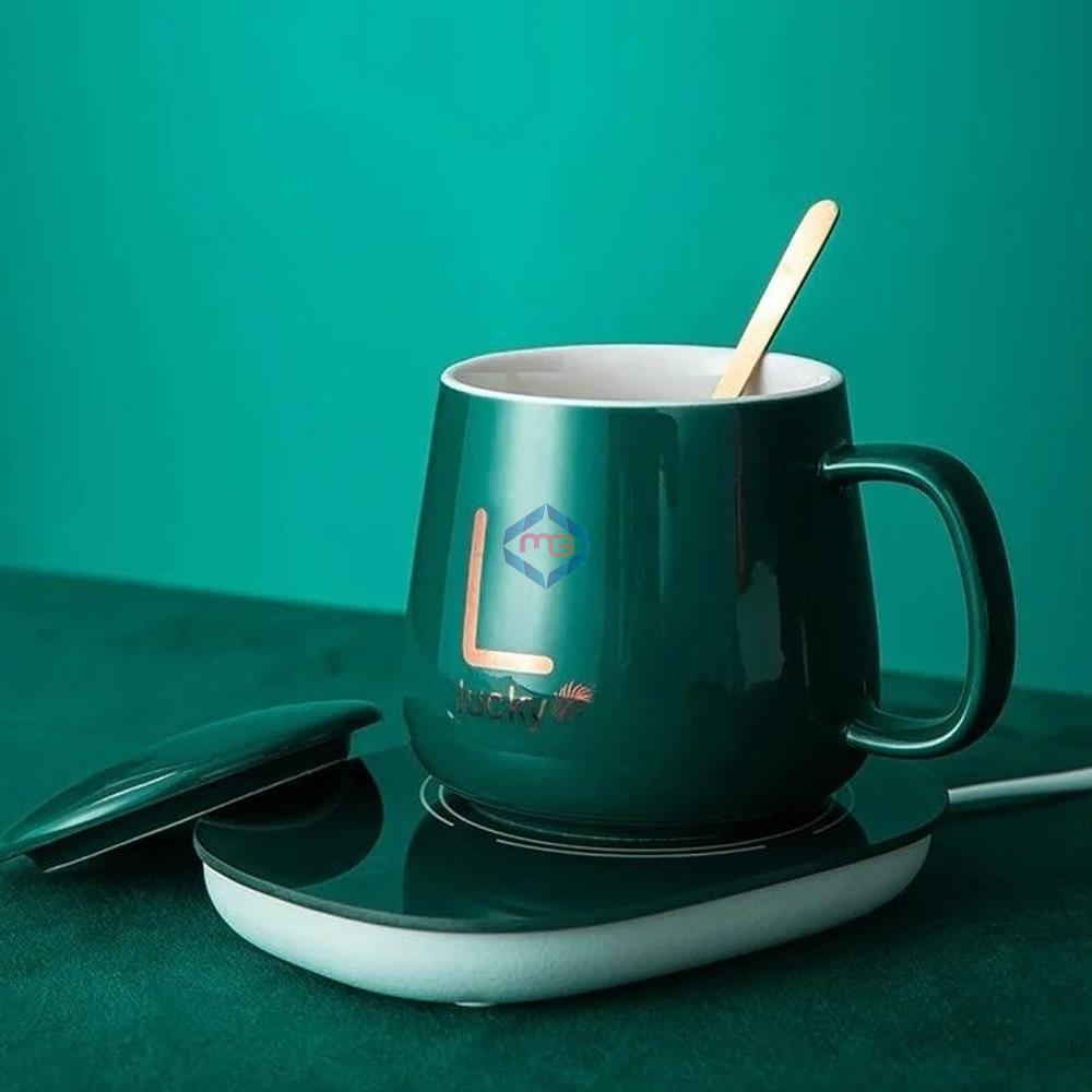 Lucky Portable Coffee Cup With USB Warmer - Madina Gift