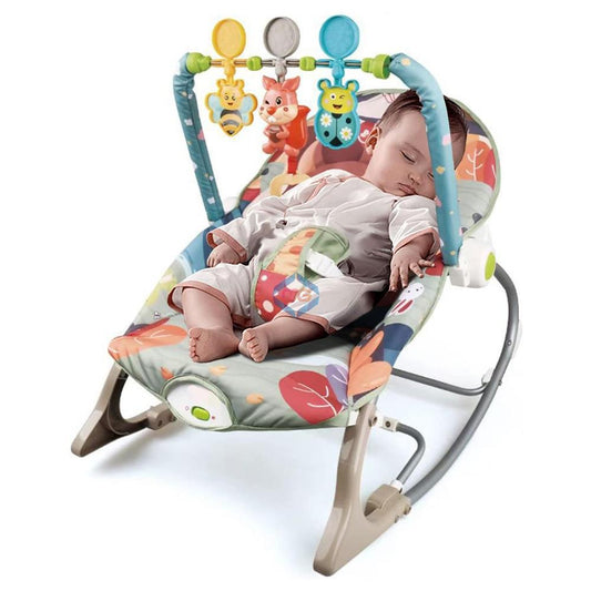 tiiBaby Infant To Toddler Rocker Grey 68156 - Madina Gift