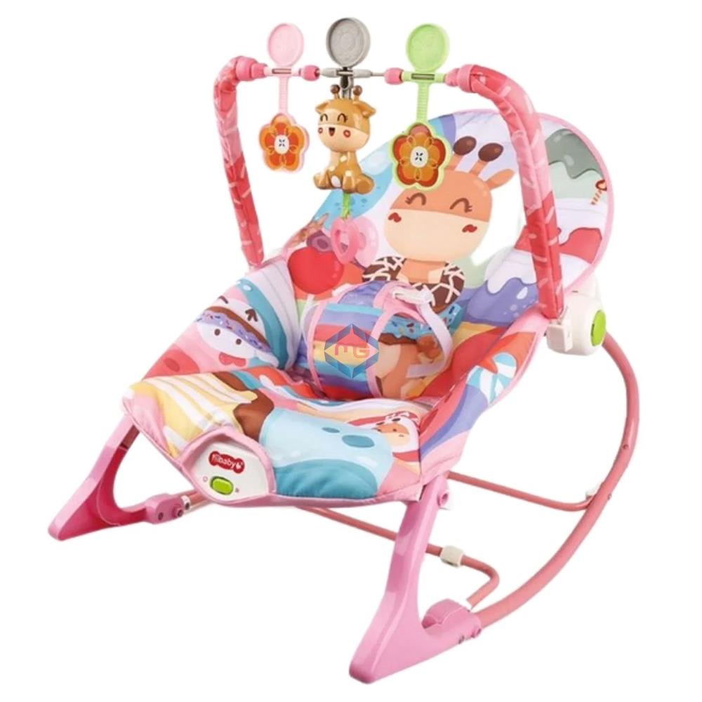 tiiBaby Infant To Toddler Rocker Pink 68153 - Madina Gift