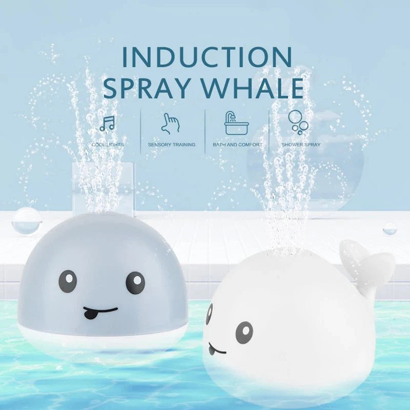 Whale Induction Spray Water Bath Toy