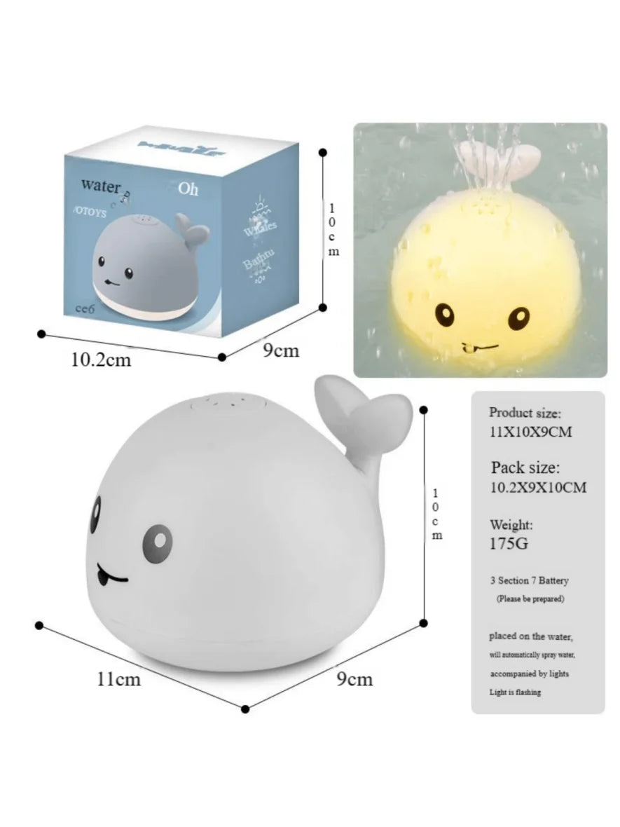 Whale Induction Spray Water Bath Toy