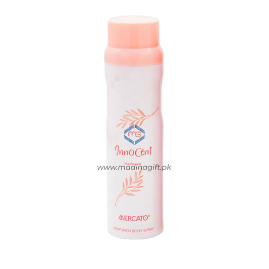 Mercato Innocent Perfume Body Spray for Women - Madina Gift