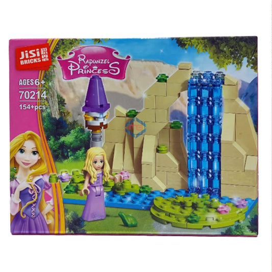 Rapunzel at the Waterfall Princess for Girls JISI Bricks - 70214 - Madina Gift