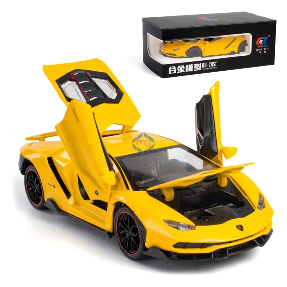 Lamborghini LP 770-4 Die Cast Model Car Scale 1:24