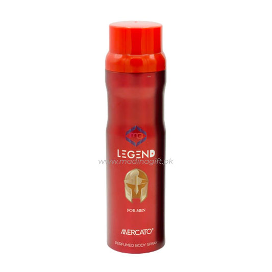Mercato Legend Perfume Body Spray for Men - Madina Gift