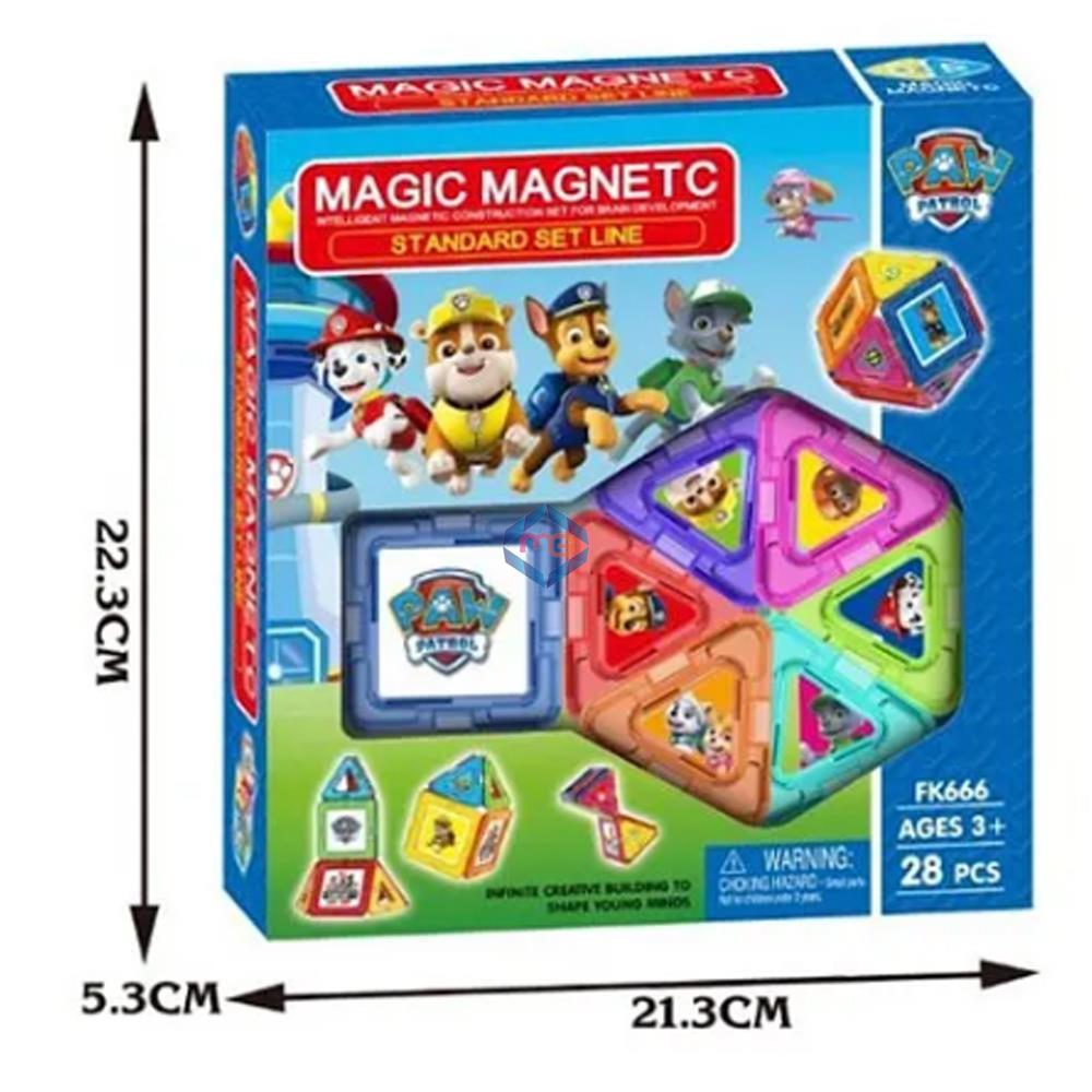 Magic Magnetic Tiles Building Blocks - FK666 - Madina Gift