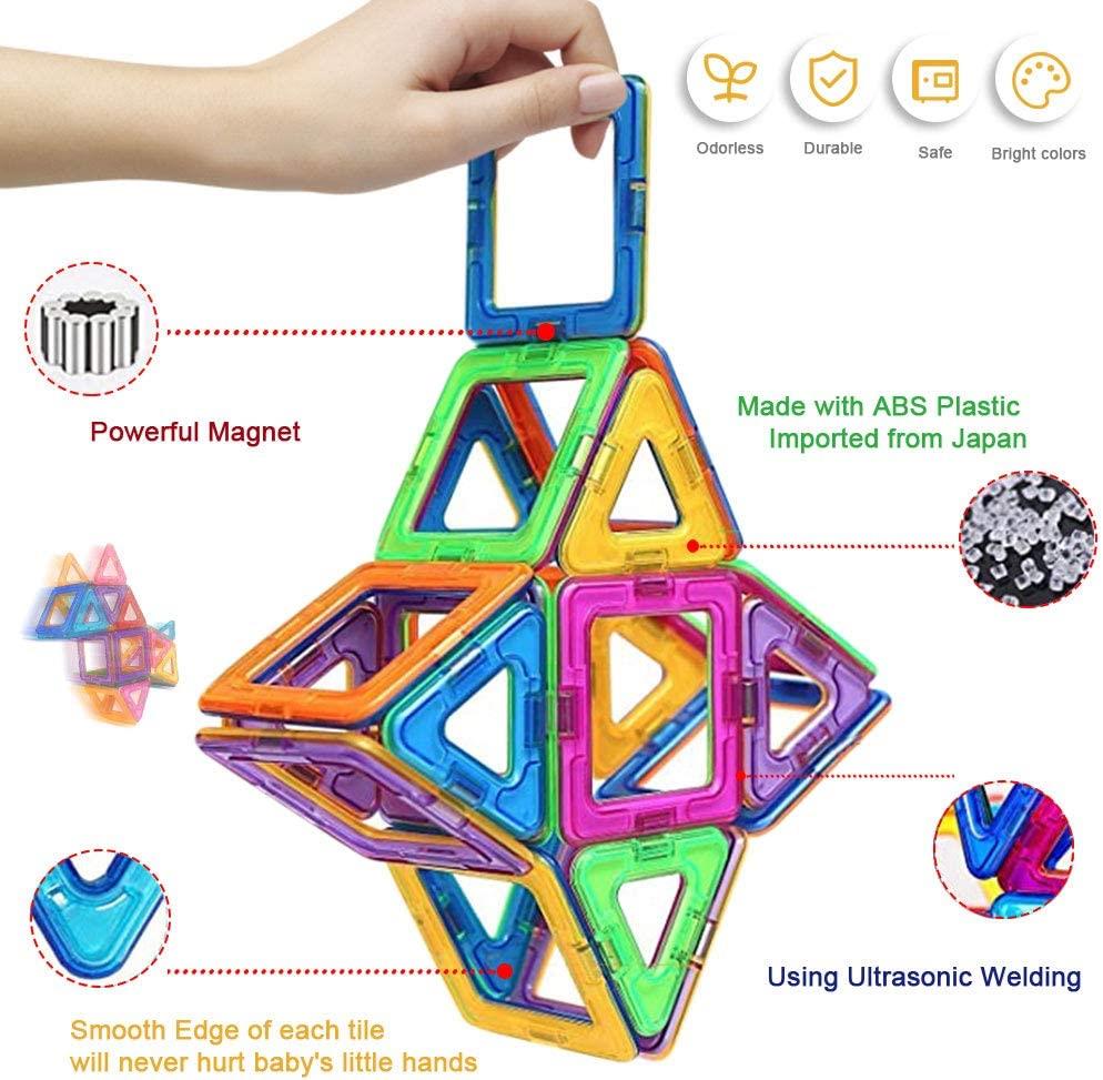 Magic Magnetic Tiles Building Blocks - FK666 - Madina Gift