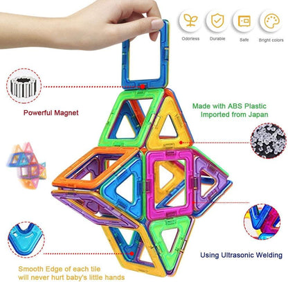 Magic Magnetic Tiles Building Blocks - FK666 - Madina Gift