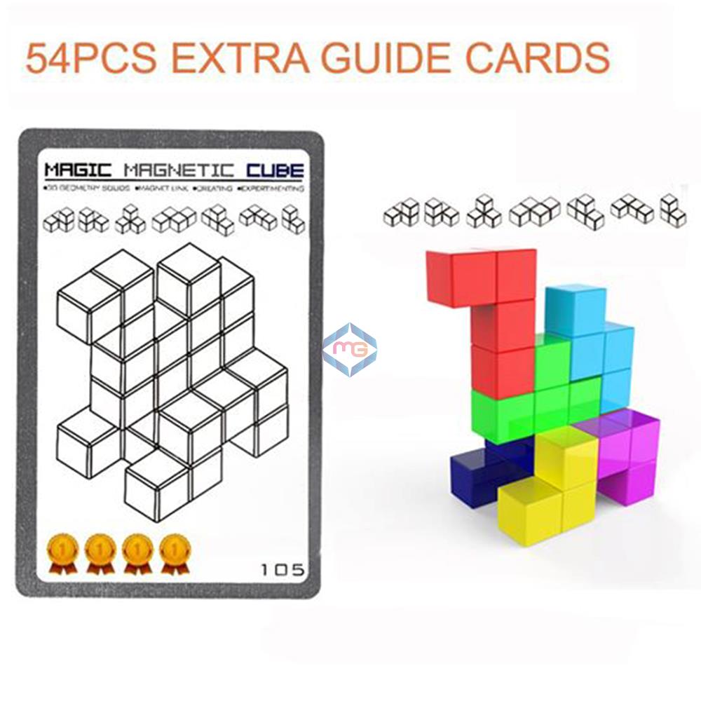 Magnetic Tiles 3D Intelligence Puzzles - Madina Gift