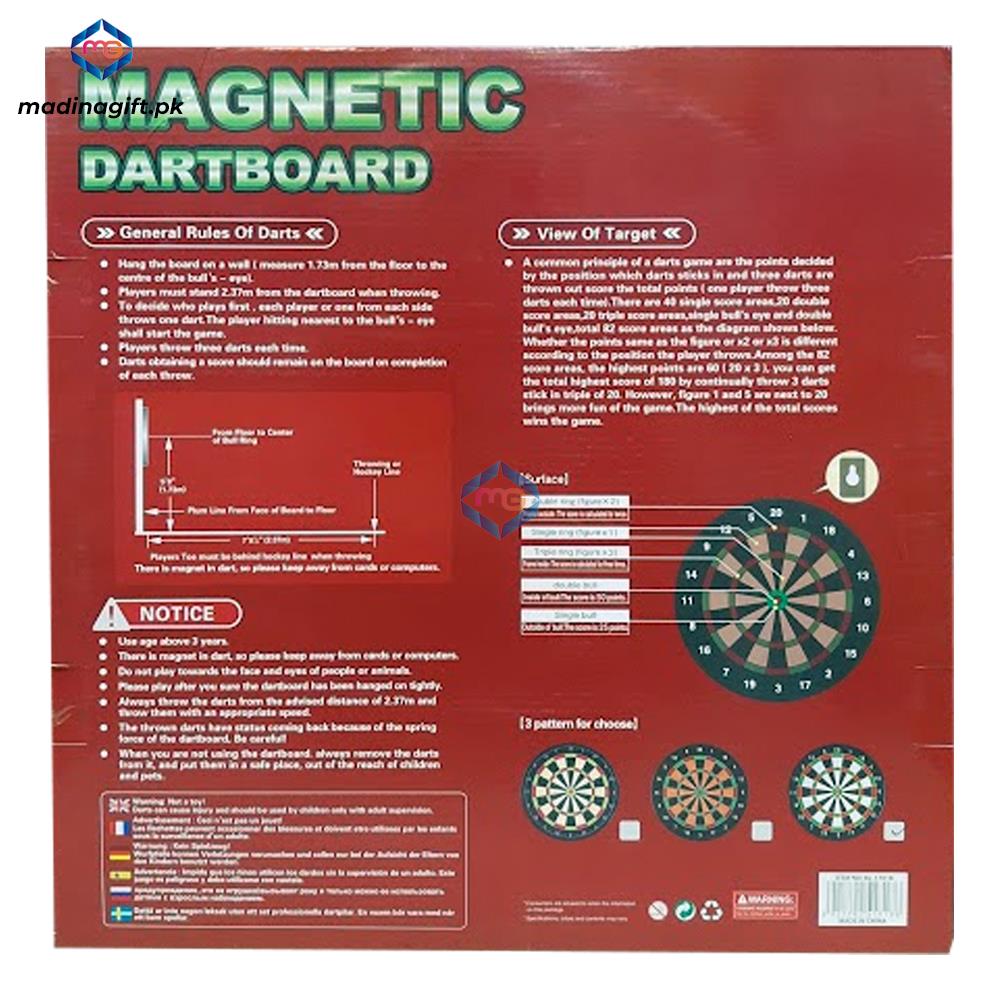Magnetic Dart Board Game - BL17018 - Madina Gift