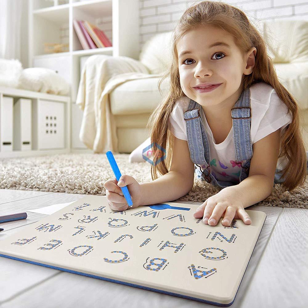 Magnetic Alphabet Tracing Board - Capital Letters - Madina Gift