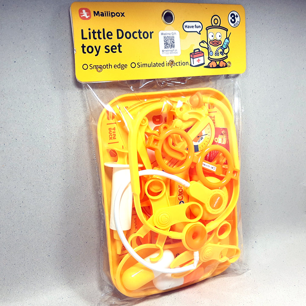 Mailipox Little Doctor Play Set With Stethoscope & Accessories M3069-12 Madina Gift