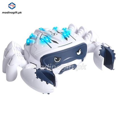 Mechanical Spray Crab Crazy Rotation Toy - 3381 - Madina Gift