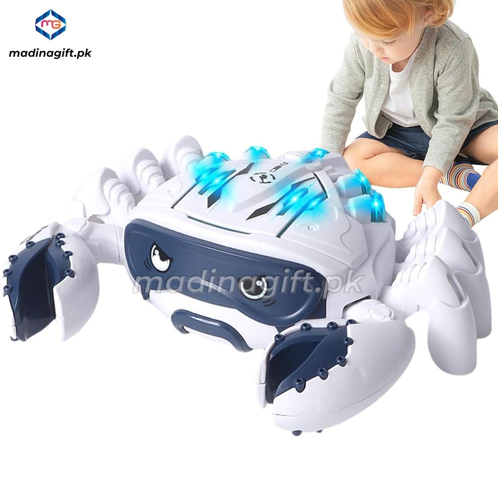 Mechanical Spray Crab Crazy Rotation Toy - 3381 - Madina Gift