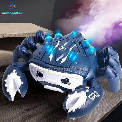 Mechanical Spray Crab Crazy Rotation Toy - 3381 - Madina Gift