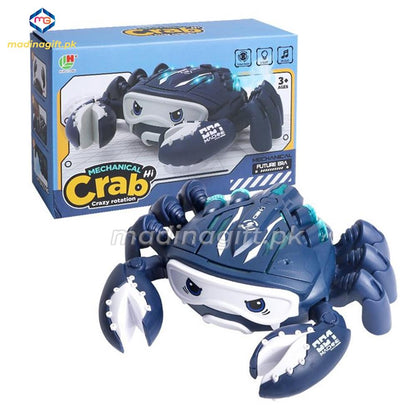 Mechanical Spray Crab Crazy Rotation Toy - 3381 - Madina Gift