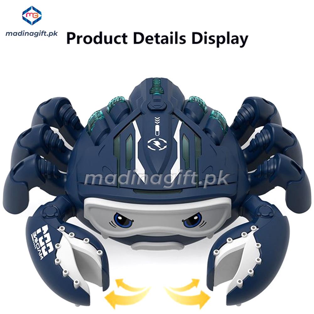 Mechanical Spray Crab Crazy Rotation Toy - 3381 - Madina Gift