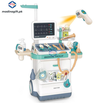 Medical Trolley Doctor Play Set - 660-90 - Madina Gift