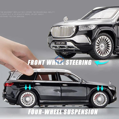 Mercedes Benz Maybach GLS600  Simulation Alloy Car Model SUV Diecast Car   Scale: 1:24 - Madina Gift