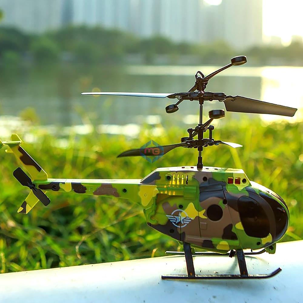 Military Remote Controlled Flying Helicopter - KP666-31  - Madina Gift