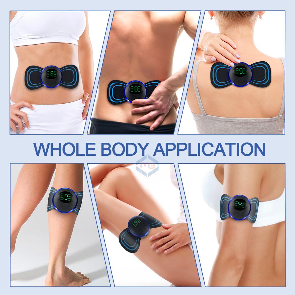 EMS Mini Neck Massager Electric Muscle Stimulator