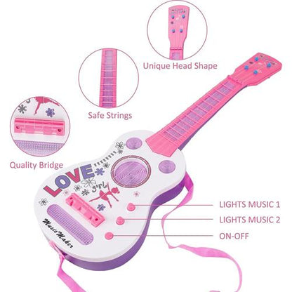 Rock Band Guitar for Kids 928B-2 - Madina Gift