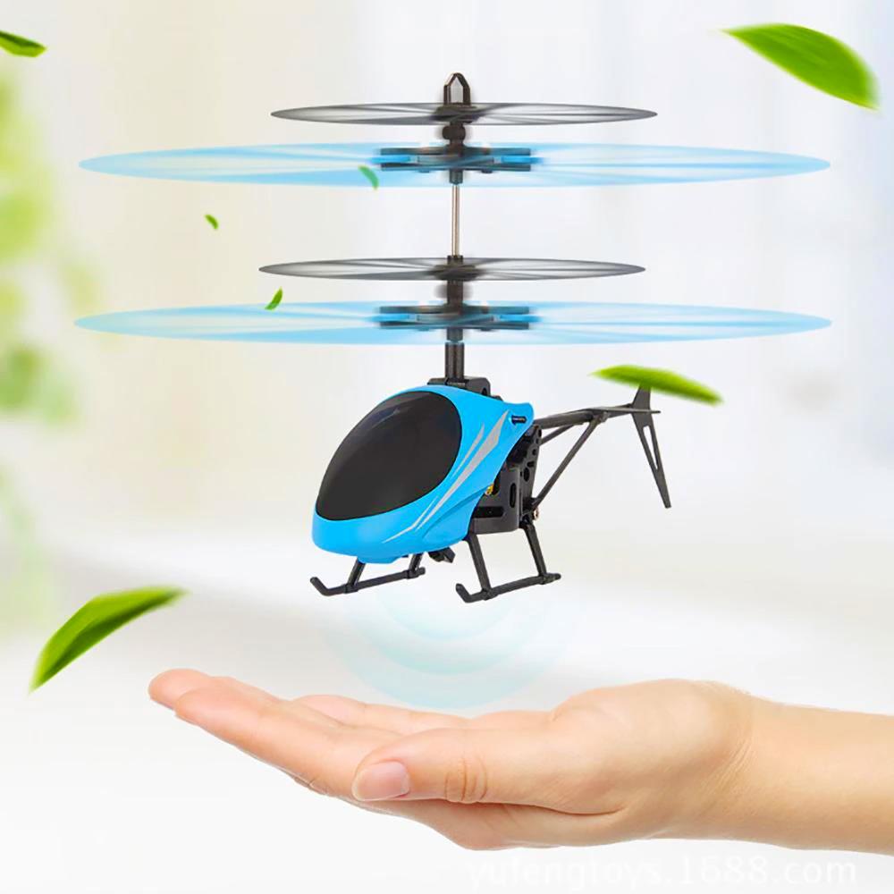 Infrared Induction Hand Suspension Helicopter - JM9198 - Madina Gift