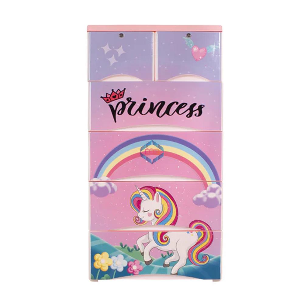 Phoenix Princess Unicorn 4+2 Drawer - Madina Gift