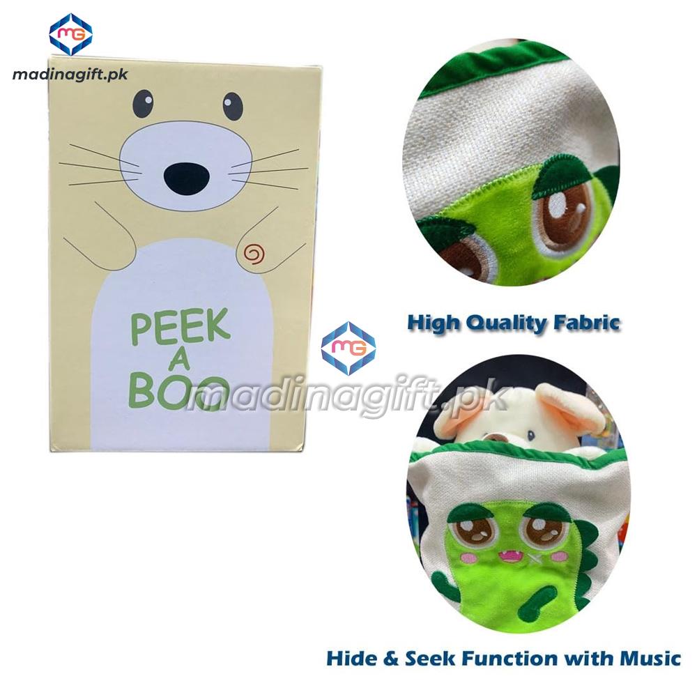 Peek-A-Boo Teddy Bear Plush Toy 3050297 - Madina Gift