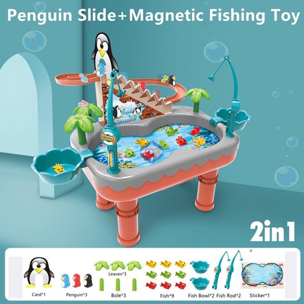 Penguin Fishing 2 in 1 Play Set - Madina Gift