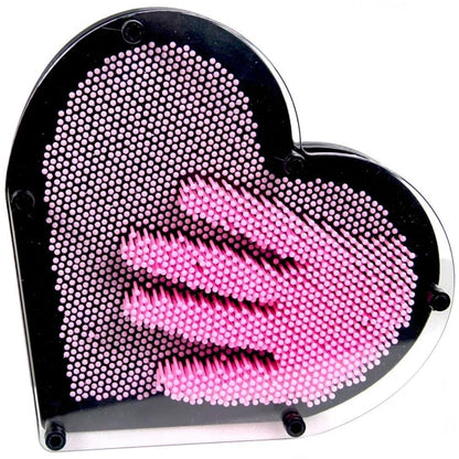 Pin Art Toy Heart Shape Funny 3D Clone Pixel Art