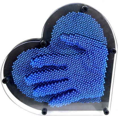 Pin Art Toy Heart Shape Funny 3D Clone Pixel Art