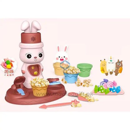 Pop Corn Play Dough Machine Set - 507 - Madina Gift