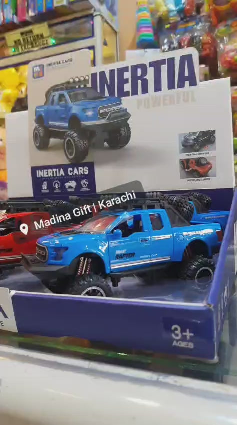 Ford Raptor Friction Off Road Car With Lights & Sound Online in Karachi Pakistan Madina Gift