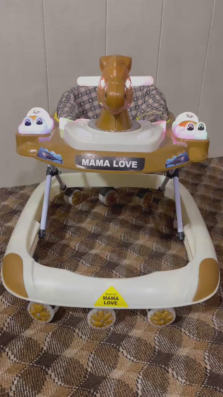Mama Love Horse Baby Walker