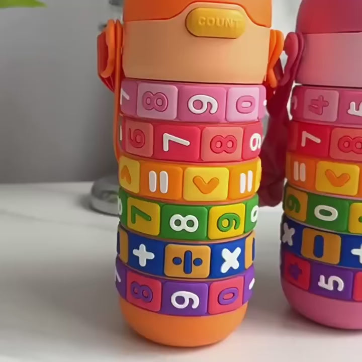 CZMX-30031 Mathematic & Numbers Copo De Vacuo 430 ML Water Bottle Madina Gift