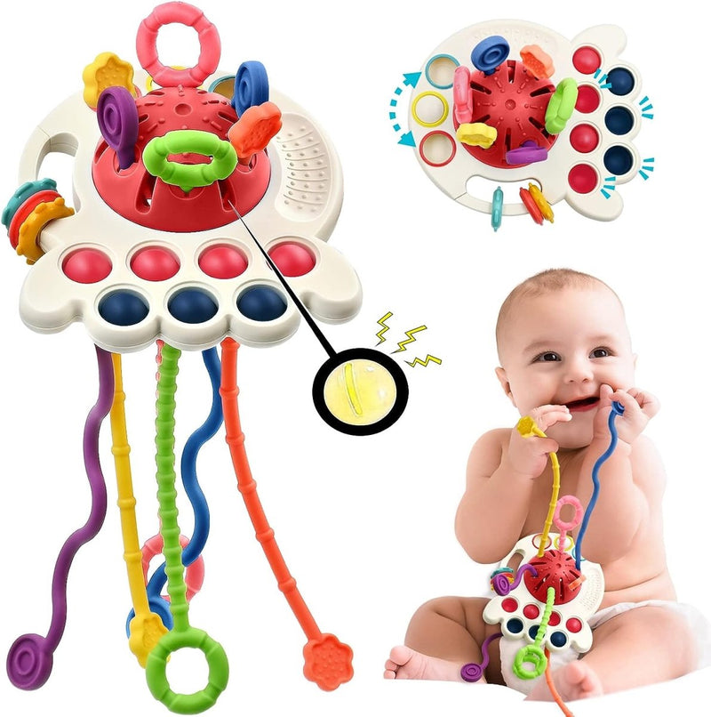 Pull String Montessori Toy