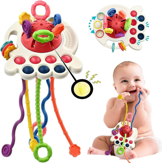 Pull String Montessori Toy